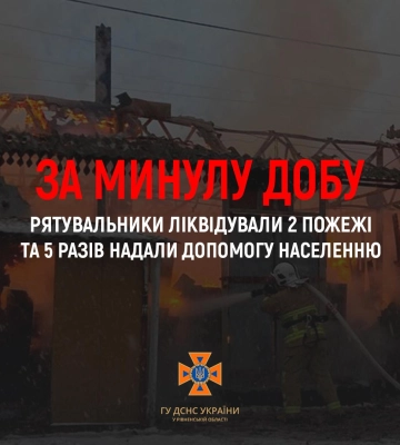 Скільки пожеж ліквідували вогнеборці Рівненщини за минулу добу?