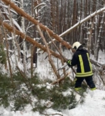 У волинських рятувальників побільшало роботи через негоду. Фото