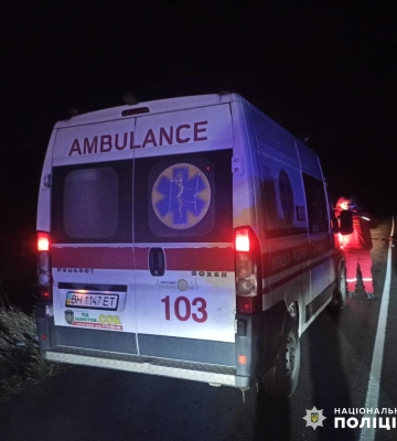 В Одеській області водій легковика збив насмерть людину і втік з місця події