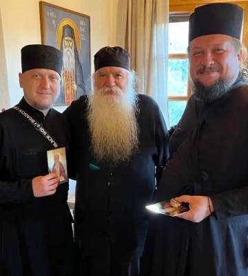 Монах з Афону благословив будівництво храму в Рівному