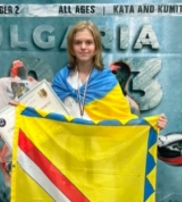 Мукачівка здобула золоту медаль на Чемпіонаті Європи з кіокушин карате