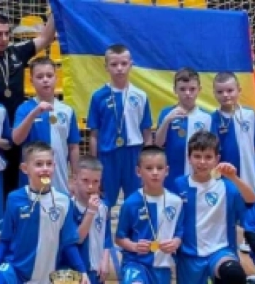 Юні футболісти з Вараша вибороли «срібло» турніру «Львівський лицар»
