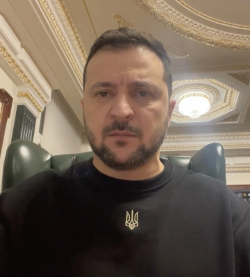 Звернення Володимира Зеленського наприкінці 649-го дня війни