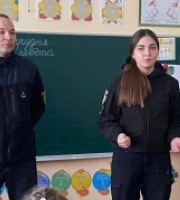 Ліцеїстам з Волині розповіли про правила безпеки