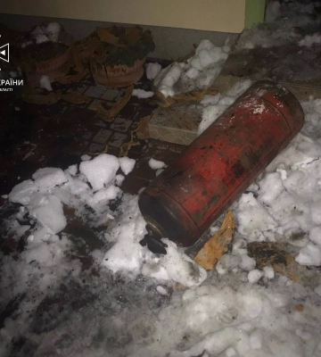 На Львівщині через вибух газового балона травмувався чоловік