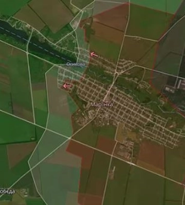 Рашисты контролируют большую часть Марьинки, однако город разрушен до основания, - британская разведка