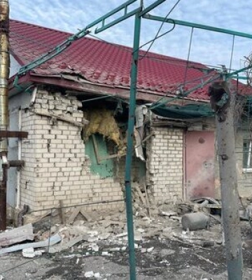 РФ обстріляла Антонівку на Херсонщині: дві людини поранено