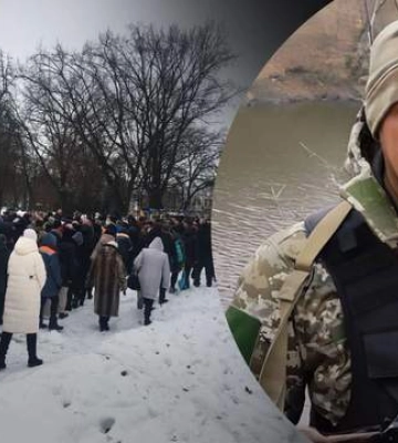 Назавжди буде 29: у Прилуках люди на колінах провели воїна в останню путь