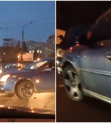 ДТП в центрі Івано-Франківська: рух заблоковано