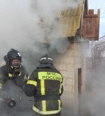 Под Мелитополем в частном доме заживо сгорел мужчина