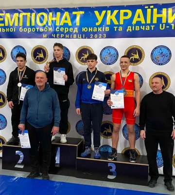 Черкаські борці здобули дві медалі чемпіонату України