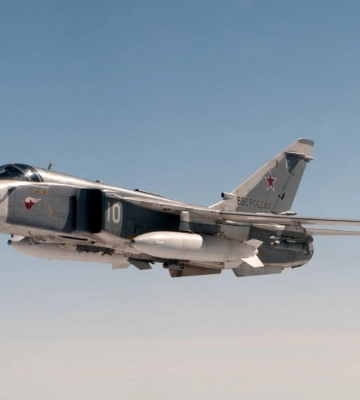 Силы обороны уничтожили вражеский Су-24М в районе Змеиного