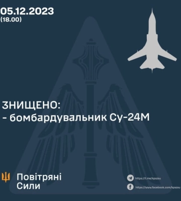 ЗСУ знищили бомбардувальник рашистів біля Зміїного
