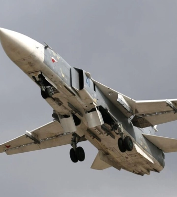 ВСУ сбили российский бомбардировщик Су-24М, который пытался атаковать Одесщину