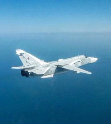 Возле Змеиного ВСУ &quot;приземлили&quot; российский бомбардировщик Су-24М