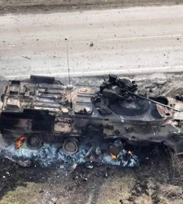 Літак, 37 артсистем, 40 танків та 1270 окупантів: втрати росіян за добу