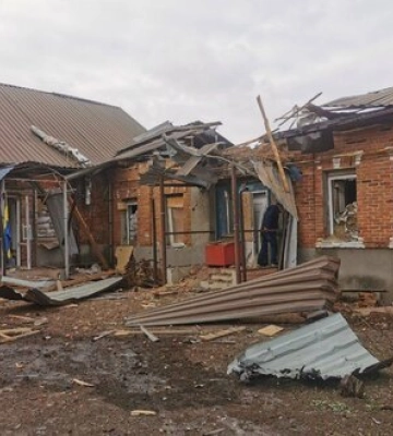 На Харківщині через ворожий удар пошкоджено критичну інфраструктуру
