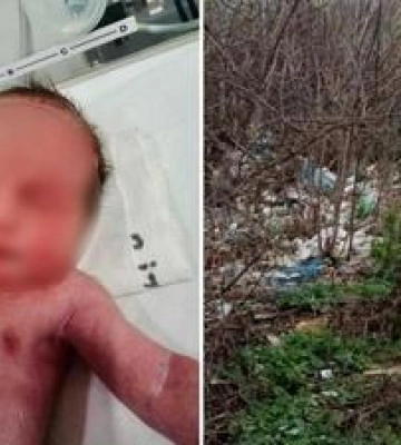 На Полтавщині мати викинула немовля на смітник: як почувається зараз дитина та що із жінкою