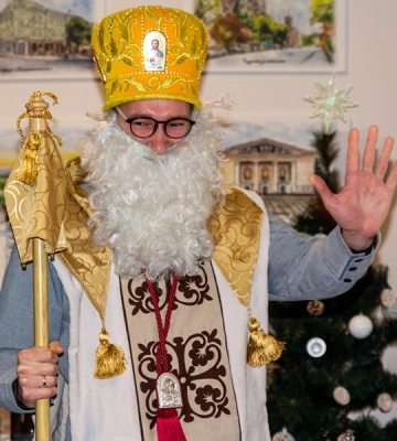Нацгвардійці привітали дітей з Днем Святого Миколая