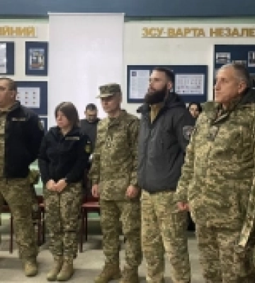 В музеї Болграду привітали воїнів-захисників