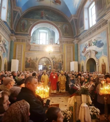 Уперше за майже 200 років у соборі на Тернопільщині пролунала українська молитва