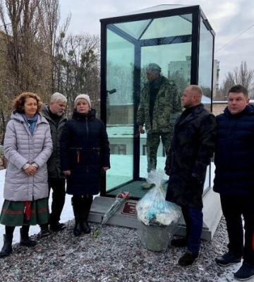 &quot;Слава Україні&quot;: у Києві відкрили експозицію, присвячену Олександру Мацієвському