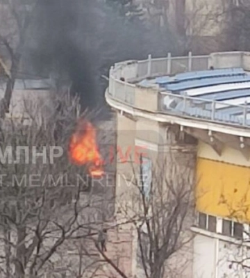 Взрыв в Луганске: взорван в авто &quot;депутат&quot; Попов погиб