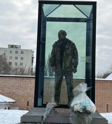 У Києві відкрили пам&#039;ятник Герою України Олександру Мацієвському