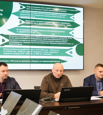 Виконком проголосував за бюджет Черкаської міської громади на 2024 рік