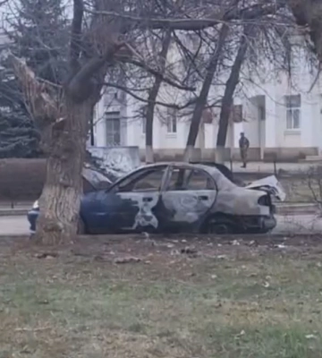Подрыв автомобиля в Луганске: в СБУ подтвердили ликвидацию Олега Попова, — СМИ Подрыв автомобиля в Луганске: в СБУ подтвердили ликвидацию Олега Попова, — СМИ