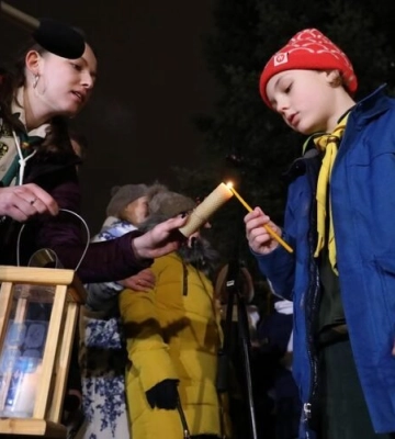 Пластуни передадуть львів’янам Вифлеємський вогонь миру