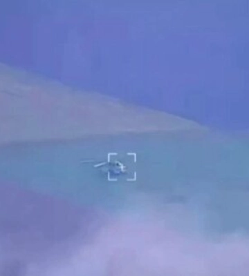 HIMARS уразив ворожий вертоліт Мі-8 на Донеччині. ВIДЕО