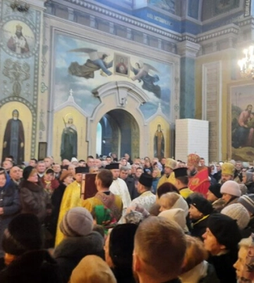 Уперше за майже 200 років у соборі на Тернопільщині пролунала українська молитва
