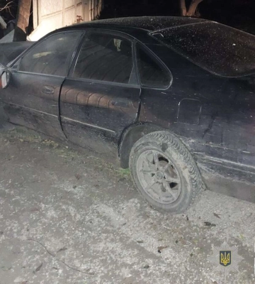 В Днепре мужчина устроил ДТП на ворованной машине