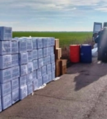 Звільнена частина Новокаховської міської військової адміністрації продовжує отримувати благодійну допомогу