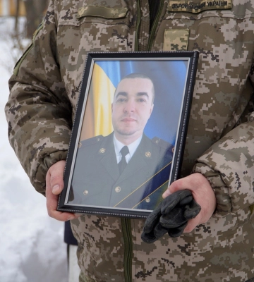 У Володимирі провели в останню путь Героя, що загинув на Харківщині