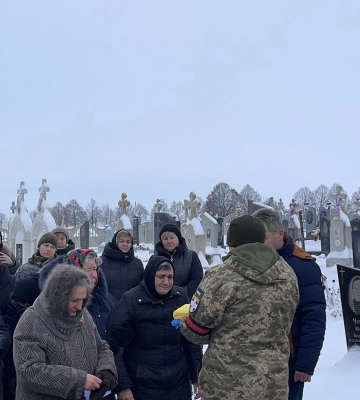 У Володимирі провели в останню путь Героя, що загинув на Харківщині