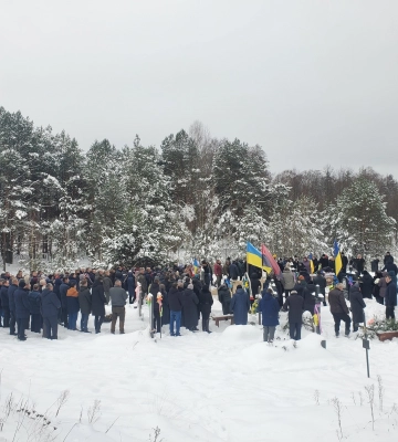 У Здолбунівській громаді провели в останню дорогу загинулого Героя
