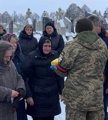 У Володимирі провели в останню путь Героя, що загинув на Харківщині