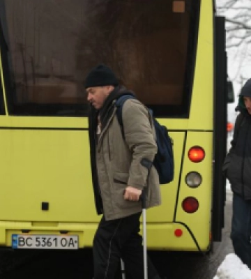 У Львові соціальний виїзд здійснив перший автобус