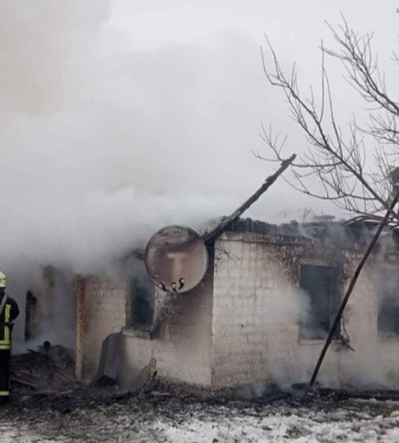 У Житомирській області під час пожежі в будинку загинули троє маленьких дітей
