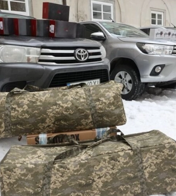Львів передав військовим авто, дрони та прилади нічного бачення