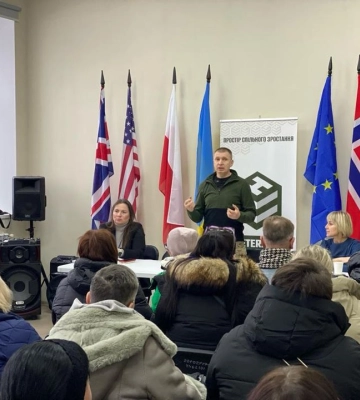 Громадські активісти зустрілися на Одещині з родинами зниклих і полонених захисників