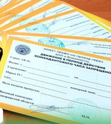С какого числа в оккупированном Мелитополе запретят ездить на авто без пропуска