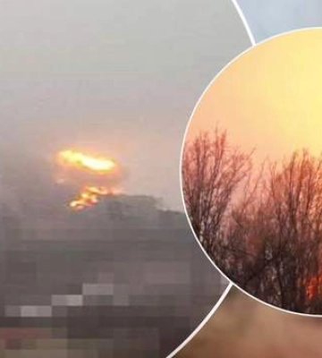 Мощный взрыв прогремел в районе Макеевки: первые фото и видео из соцсетей