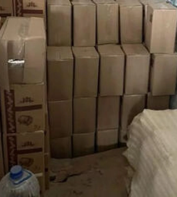 На Полтавщині виявили нелегальний склад із підакцизними товарами
