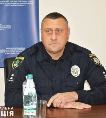 Представлено нового керівника поліції Нової Одеси