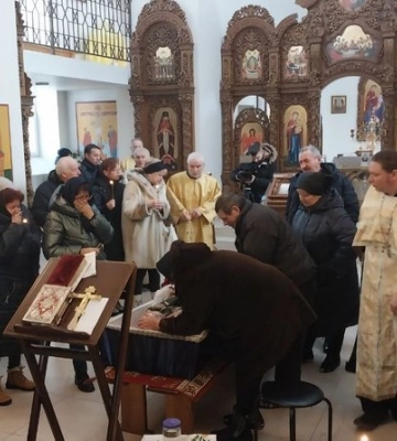 Загинув на полі бою. У Сумах попрощалися з захисником Олексієм Сахаровим