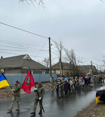 На Одещині попрощалися із загиблим на війні прикордонником