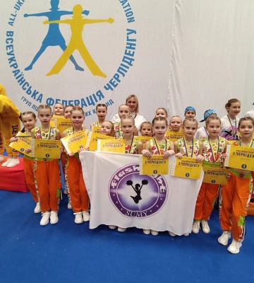 Сумські чирлідерки відзначилися на Кубку України